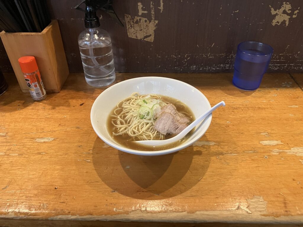 比内鶏肉そば